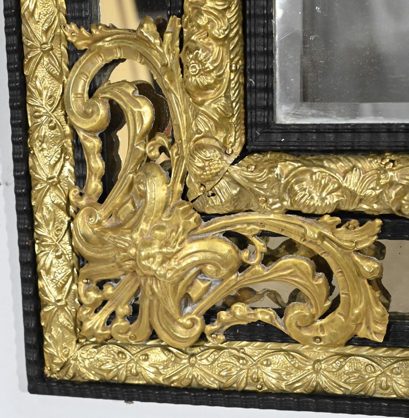 Paire De Grands Tabourets Napoléon III Torsadés