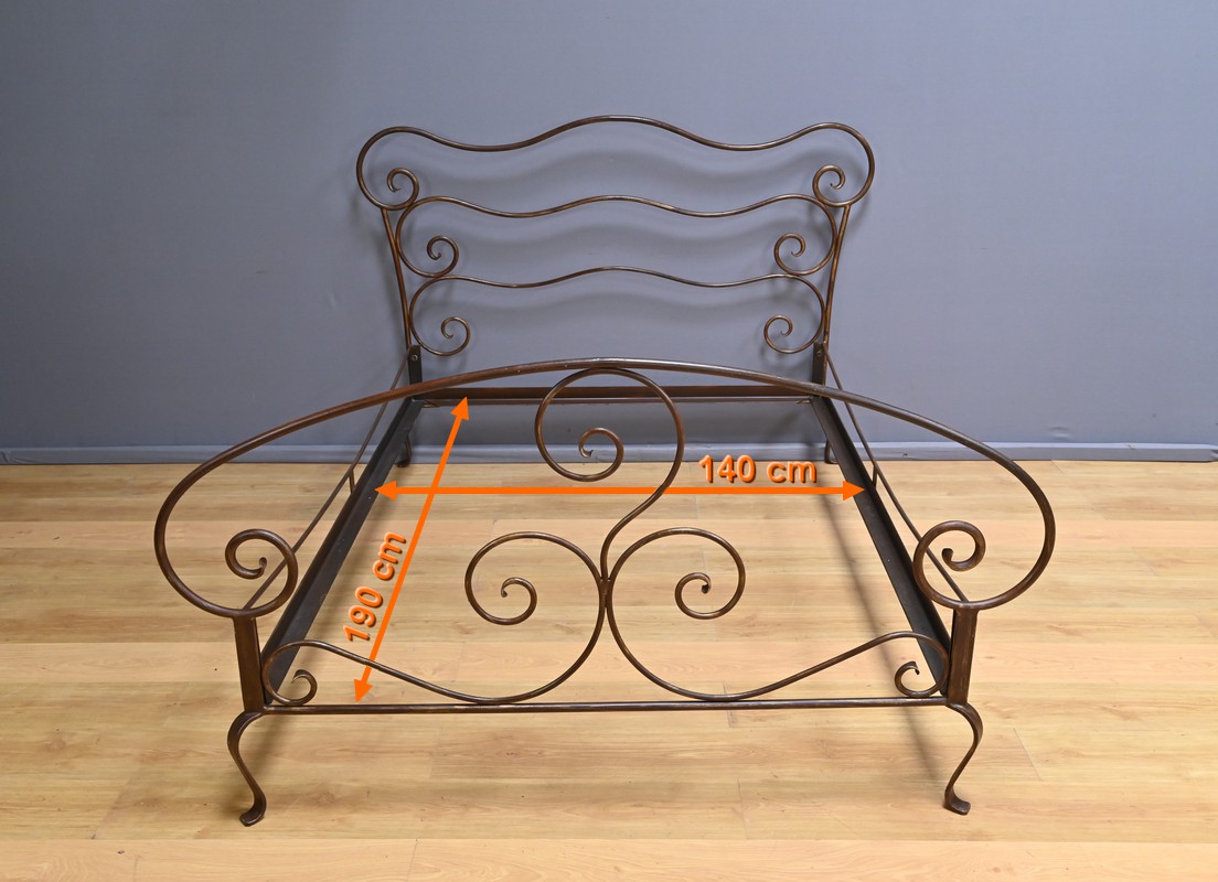 Paire de grilles Empire en fonte sur SA - Antiquités décoration